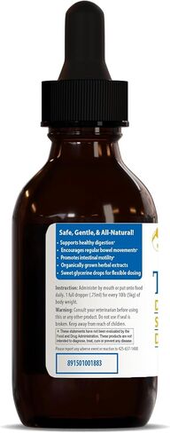 قطرات تريفال للحيوانات الأليفة من أيوش هيربز، قطرات هضمية شاملة للحيوانات الأليفة، تركيبة الأيورفيدا للهضم الصحي والقضاء، 2 أونصة سائلة in Kuwait
