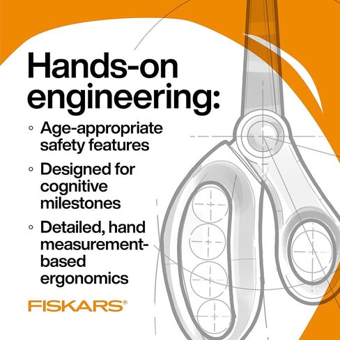 Fiskars Starter Kids Scissors, 3 Pack Set in Saudi Arabia