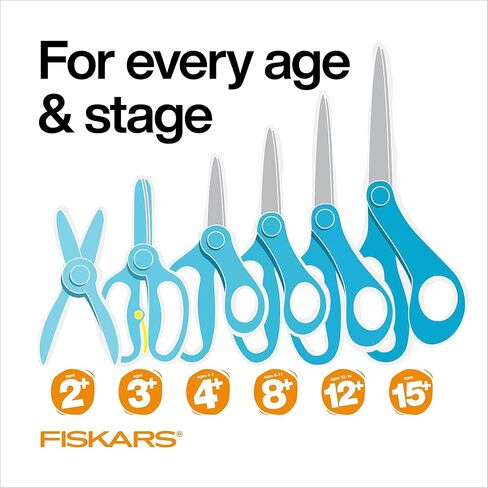 Fiskars Starter Kids Scissors, 3 Pack Set in Saudi Arabia
