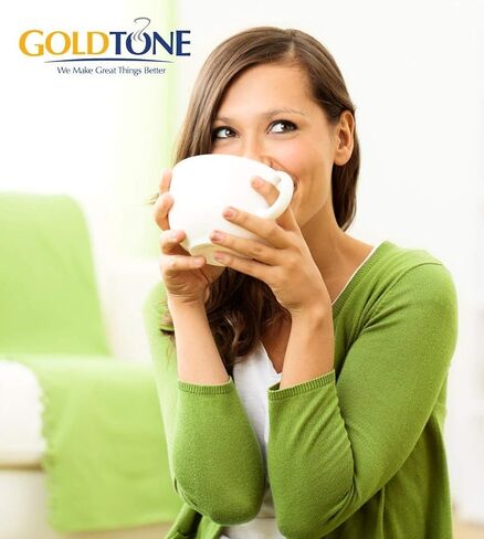 GoldTone Brand Reusable No.4 Cone replaces your Ninja Coffee Filter for Ninja Coffee Bar Brewer - BPA Free - Made in USA in Saudi Arabia