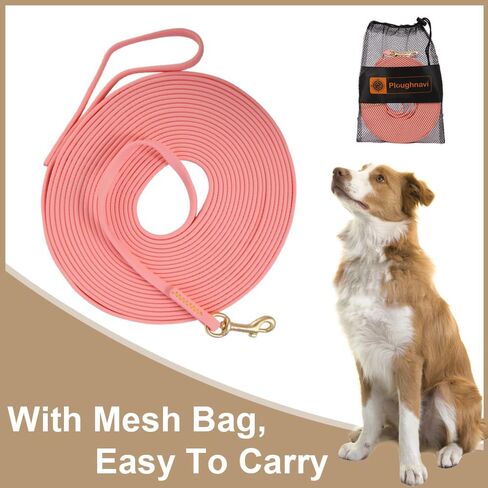 Long Leash Waterproof Dog Training Leash, Outdoor Longline Dog Leash for Training, Yard, Play, Beach, Camping in Saudi Arabia
