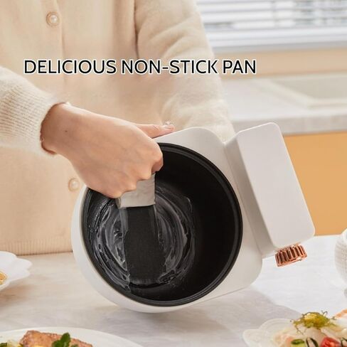 طباخ أرز صغير، طباخ كهربائي على شكل مرحاض، طباخ بطيء، طباخ أرز ممتع، 2 كوارت 6 أكواب أرز مطبوخ (3 أكواب أرز غير مطبوخ) مناسب للمعكرونة والمعكرونة والحساء مناسب للمهاجع والمكتب in Kuwait