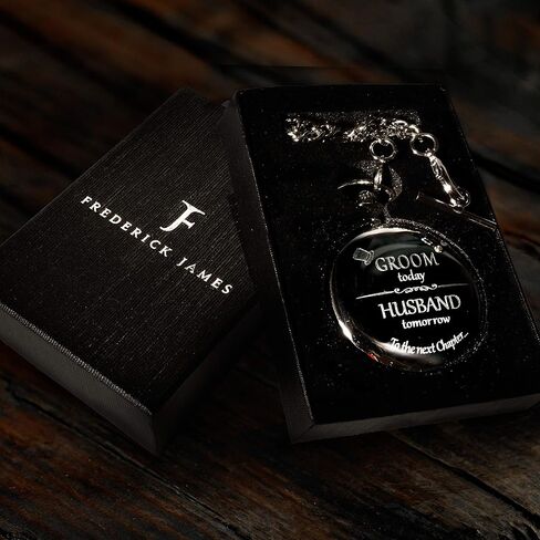 Best Man Gifts for Wedding I Best Man Proposal Gift -"Best Man for a Day" Pocket Watch I Best Man Gift I Will You Be My Best Man Gifts in Saudi Arabia