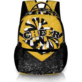Cheer Backpack for Cheerleaders, Cheerleader Backpack for Women, Cheerleading Gifts for Teams (Blue&Red)
