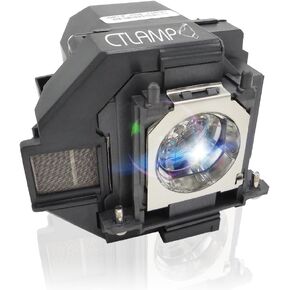 A+ Quality Compatible with ELPLP96 V13H010L96 Replacement Projector Lamp Bulb with Housing Compatible with Epson EB-109W EB-2042 EB-2142W H982B H982C H983A Home Cinema 1060 PowerLite 1266
