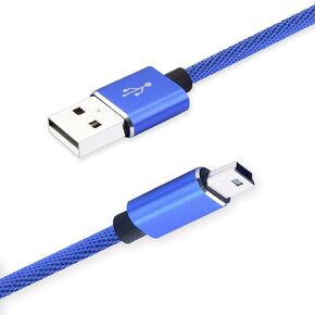 Mini USB Power Charger Cable Compatible with Texas Instruments TI-84 Plus CE, TI 84 Plus C Silver Edition, TI Nspire CX/TI Nspire CX CAS Graphing Calculator Charging Cord 3.3FT Red