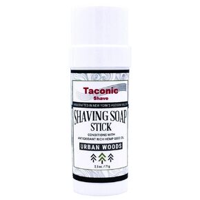 Taconic Shave Urban Woods Scent Shaving Soap Stick – Rich Hemp Seed Oil