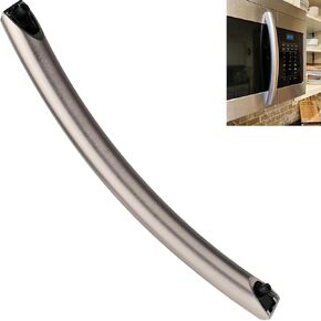 New Upgraded DE94-04313F Microwave Door Handle,Fit for Samsung ME16A4021AS ME17R7011ES Microwave Door Handle