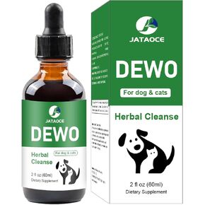 Cats & Dogs Liquid Herbal Supplement Drops for Kitten and Puppies,Cleans and Cares for Your pet's Body, Strengthens The Immune System and Improves Your pet's Health