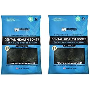 Dental Health Bones, 17 oz. Potato and Lamb Flavor (2 Pack)