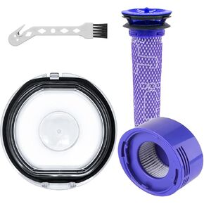 Garbage fighter Dyson Dust Bin Lid Replacement for Vacuum Cleaner V7 V8 SV10 SV11 Models, Dust Bin Door Cover Parts/Dirt Cup Lid/Dust Bucket Cover/Dust Box Lid/Dust Collector