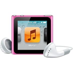 Apple iPod nano 8 GB 6th Generation (Pink) (Refurbished) in Saudi Arabia