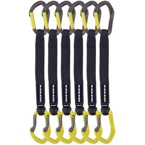 DMM Alpha Sport Quickdraw - Titanium/Lime 25cm - 6 Pack