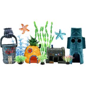 Fish Tank Decorations,House Ornament Kit,Aquarium Decor