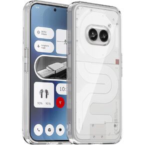for Nothing Phone 2A Phone Case with Lightweight and high Transparency Shock Absorption Protection, TPU Material for Comfortable Touch, Screen Camera for high Protection, (Clear)