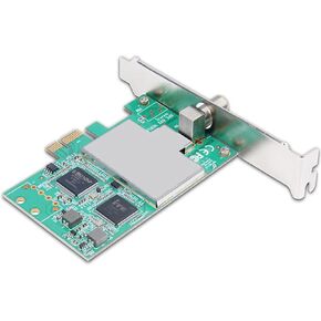 X692 PCIE Express TV Tuner Card, Quad ATSC Live TV Tuner Module, Four Tuners on a Half Height PCI Express Board OTA Record for Windows Linux PC Laptop Computer