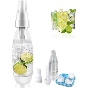 Soda Siphon Sparkling Water Maker, Portable Soda Maker Machine, 1000ml Fresh Soda Water Maker, Fizzy Drinking for Home Outdoor, DIY Carbonated Drink Frothing Tool (Not Included 8 g CO2 Cylinder)