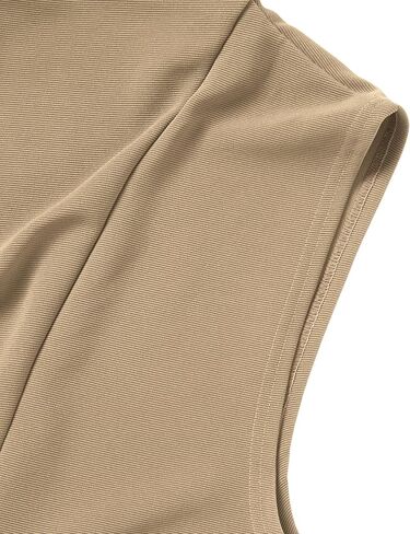 GIVON Mens Sleeveless Ruffle Shawl Collar Cardigan with Pockets in Kuwait