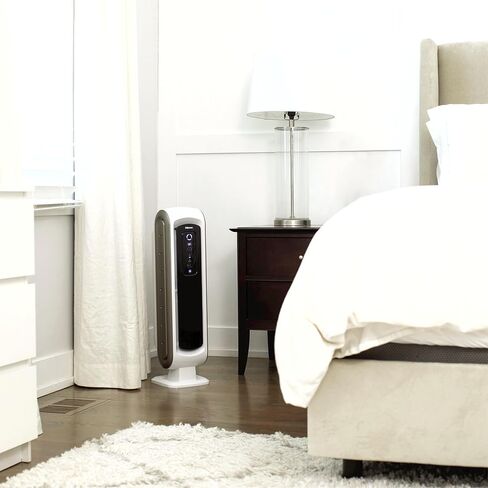 Fellowes AeraMax 100 Air Purifier for Mold, Odors, Dust, Smoke, Allergens and Germs with True HEPA Filter and 4-Stage Purification - 9320301, White, Small in Saudi Arabia