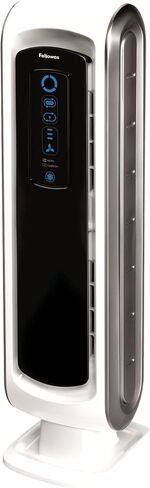 Fellowes AeraMax 100 Air Purifier for Mold, Odors, Dust, Smoke, Allergens and Germs with True HEPA Filter and 4-Stage Purification - 9320301, White, Small in Saudi Arabia