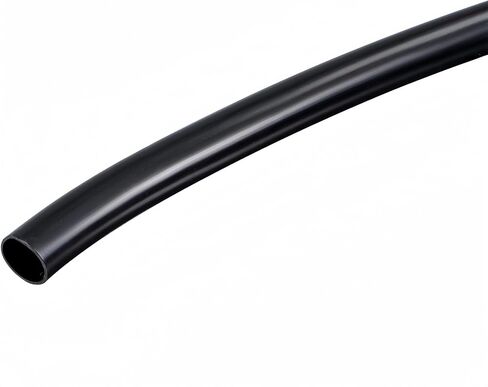 6mm x 7mm x 7m PVC Tube Wire Harness Tubing High Temperature Resistant Cable Management Cable Sleeve,Black,1PC in Kuwait