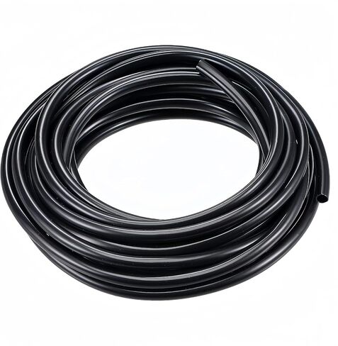 6mm x 7mm x 7m PVC Tube Wire Harness Tubing High Temperature Resistant Cable Management Cable Sleeve,Black,1PC in Kuwait