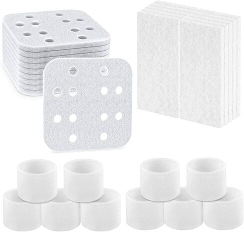 30-Pack Humidifier Replacement Filters/Wicks Compatible with LEVOIT LV600S / Dual 200S / Dual 150 / Classic 300 / Classic 300S / LV450S (Oasis Mist) Model Series Humidifier in Saudi Arabia