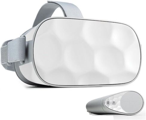 غلاف MightySkins متوافق مع Oculus Go Mobile VR - Fastball | غطاء ملتف واقٍ ومتين وفريد ​​من نوعه من الفينيل | سهل التطبيق والإزالة وتغيير الأنماط | صنع في الولايات المتحدة الأمريكية in Saudi Arabia