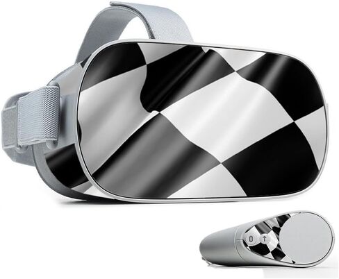 غلاف MightySkins متوافق مع Oculus Go Mobile VR - Fastball | غطاء ملتف واقٍ ومتين وفريد ​​من نوعه من الفينيل | سهل التطبيق والإزالة وتغيير الأنماط | صنع في الولايات المتحدة الأمريكية in Saudi Arabia