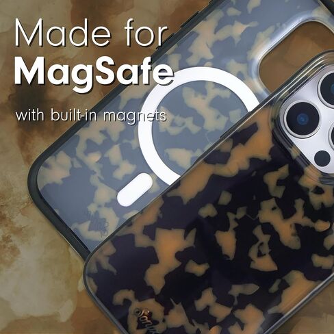 Sonix Case for iPhone 16 Pro | Compatible with MagSafe | 10ft Drop Tested | Tortoiseshell | Brown Tort in Saudi Arabia