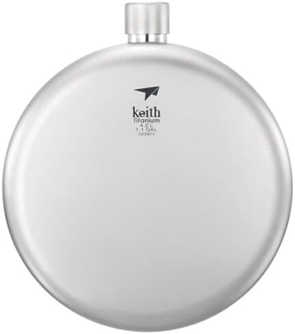 Keith Titanium Western Cowboy Canteen Series - Engineered for Professionals and Adventurers (Ti3037-0.5 Gal) in Saudi Arabia