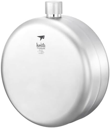 Keith Titanium Western Cowboy Canteen Series - Engineered for Professionals and Adventurers (Ti3037-0.5 Gal) in Saudi Arabia