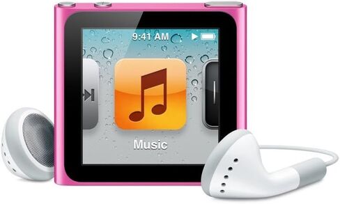 Apple iPod nano 8 GB 6th Generation (Pink) (Refurbished) in Saudi Arabia