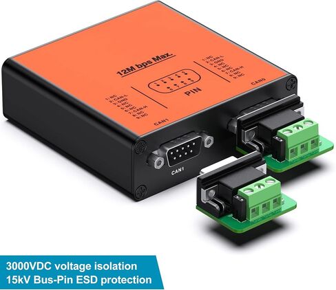 USB to CAN Analyzer Cable SavvyCAN-FD- C CAN FD Speed Up to 12M Isolated Against USB 2.5KV CE FCC in Saudi Arabia