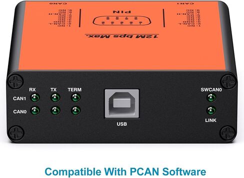 USB to CAN Analyzer Cable SavvyCAN-FD- C CAN FD Speed Up to 12M Isolated Against USB 2.5KV CE FCC in Saudi Arabia
