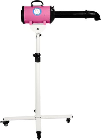 Flying Pig High Velocity Dog Pet Stand Grooming Dryer w/Variable Air Speed & Heat (Purple) in Saudi Arabia