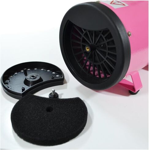 Flying Pig High Velocity Dog Pet Stand Grooming Dryer w/Variable Air Speed & Heat (Purple) in Saudi Arabia