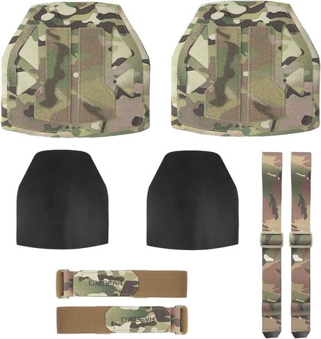Universal Shoulder Pads Shoulder Armor Tactical Hunting Gear Equipment Vest Accessory Shoulder Protector Molle 500D Nylon in Saudi Arabia