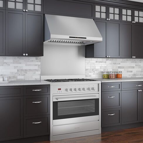 Ancona - Stainless Steel Backsplash – 36-Inch Kitchen Backsplash in Kuwait