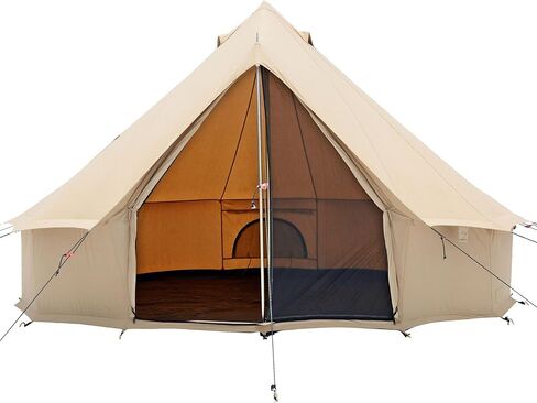 WHITEDUCK Regatta Canvas Bell Tent - w/StoveJack, Waterproof, 4 Season Luxury Camping and Glamping Yurt Tent Outdoor in Saudi Arabia