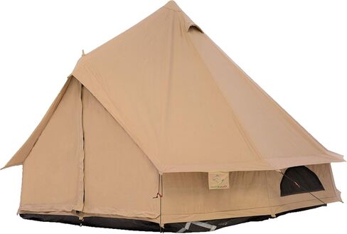 WHITEDUCK Regatta Canvas Bell Tent - w/StoveJack, Waterproof, 4 Season Luxury Camping and Glamping Yurt Tent Outdoor in Saudi Arabia