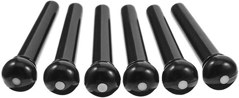 Acoustic Guitar Bridge Pins Pegs-6pcs with 1pc Bridge Pin Puller Remover，Ivory in Saudi Arabia