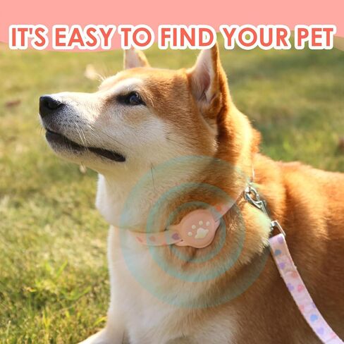 2Pcs Airtag Cat Collar, Pink Breakaway Luminous Cat Collar and Heart Quick Release Safe Buckle Collar, Adjustable Lightweight Kitten Collar, Hidden GPS Tracker Holder for Cats, Kittens(9.4-15.7") in Saudi Arabia