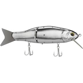 Gomexus Cyberbait 240 Aluminum Jointed Glide Bait with Lip & Tails Swimbait Top Water Bass Fishing Lure