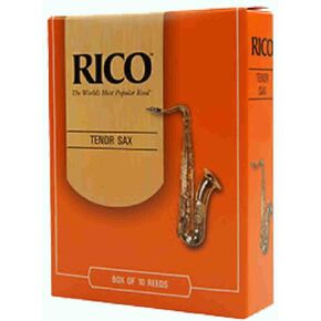 D’Addario Woodwinds Tenor Saxophone Reeds - Tenor Sax Reeds - Unfiled Cut, Thinner Vamp for Ease of Play - Strength 2.0-10 Pack