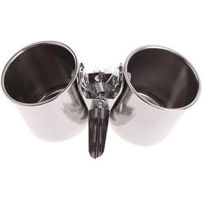 1Pc Silver Parrot Feeding Cups Hanging Pet Animal Stainless Steel Birdcage Bowls Bird Bowls for Cage Parakeet Bird Cage Accessories Suitable Small and Medium Bird Pet Feeding and Watering Supplies