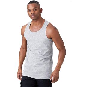 JC DISTRO Mens Basic Solid Tank Top Jersey Casual Shirts