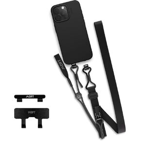 MOFT Phone Lanyard Crossbody, Universal Cell Phone Strap, Adjustable Long Cell Phone Neck Lanyard with Two Phone Tether Tabs, Detachable Phone Leash Compatible with Most Smartphones, Navy Blue