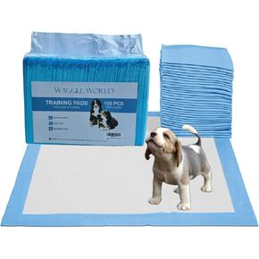Potty Training Pads for Dogs Puppy Pads, Pee Pads, Quick Absorb, 22" x 22" Training Pad, 100 Count Dog Pee Pads,Leak Proof