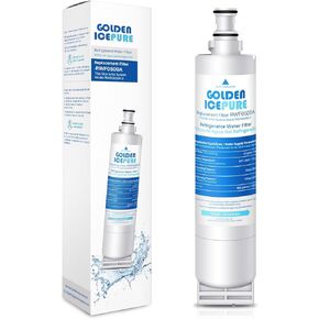 GOLDEN ICEPURE 4396508 Refrigerator Water Filter Replacement for EveryDrop Filter 5, 4PACK, EDR5RXD1, 4392857, 4396510, Clch100, 46-9010, NLC240V, 8212491, WF285